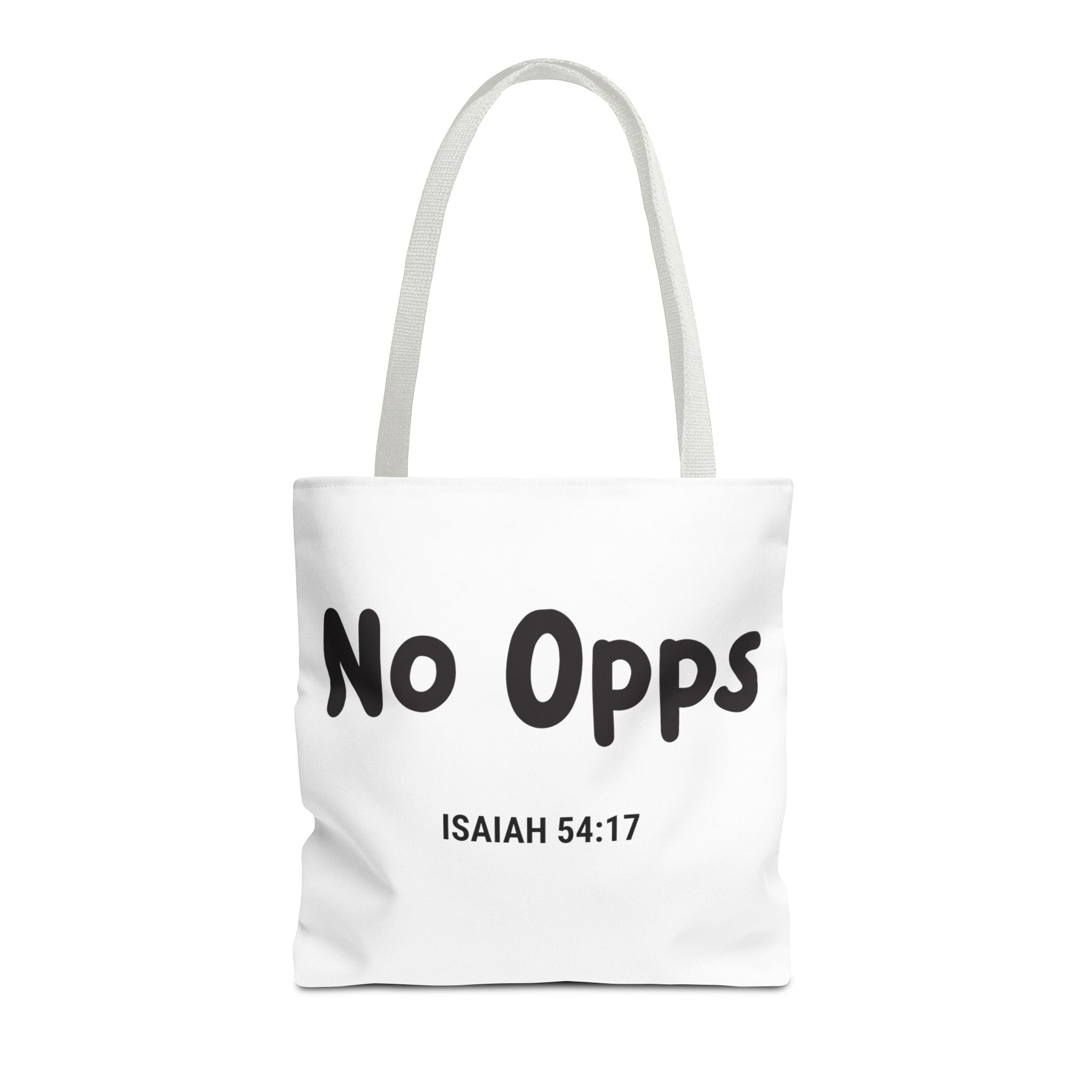 No Opps Tote (white)