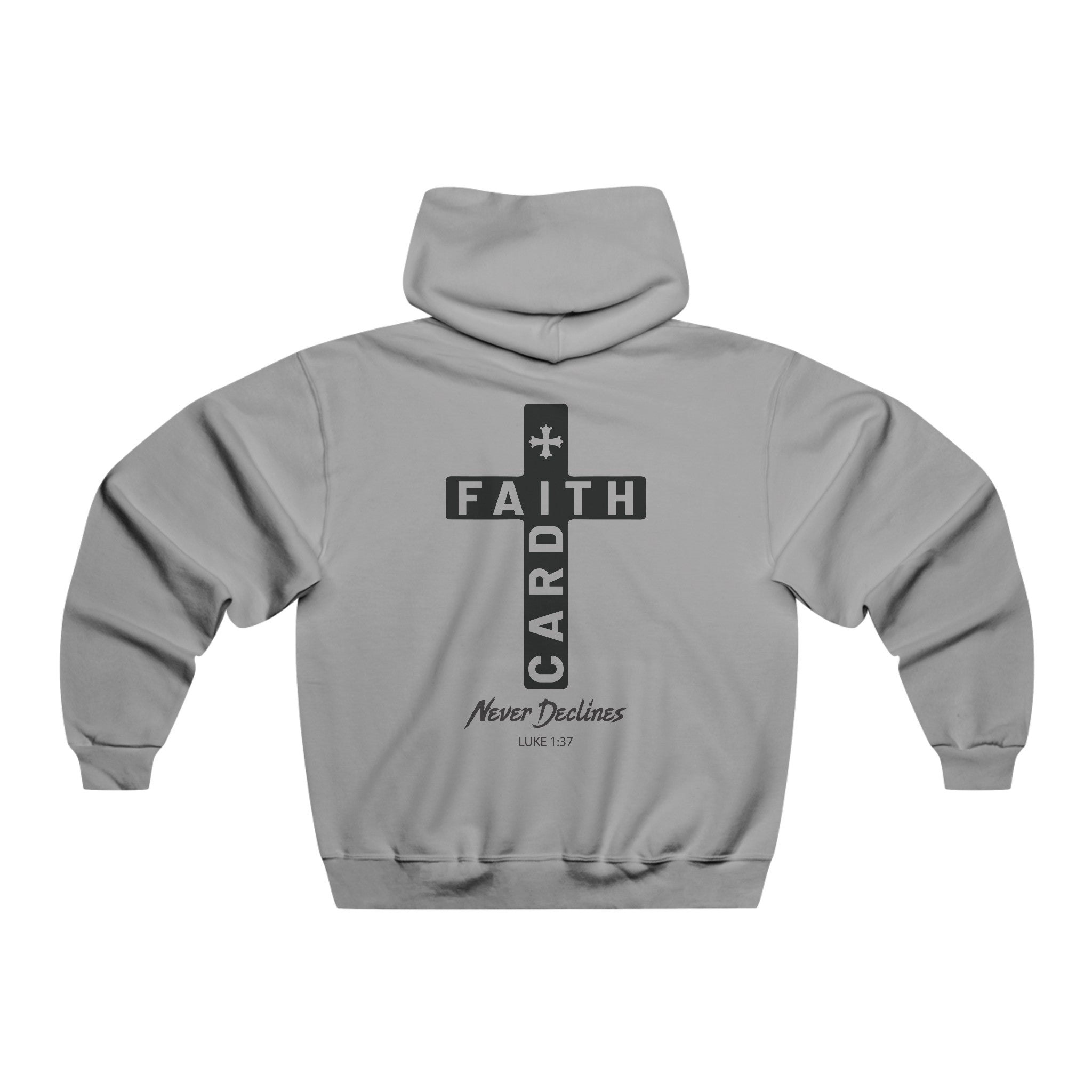 Faith Card Never Declines Hoodie